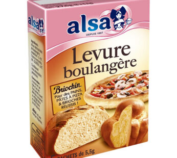 ALSA – Levure boulangère Briochin 5 x 5.5 g