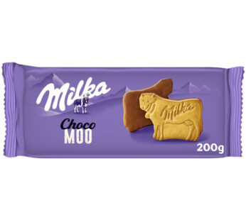 Biscuits nappés au chocolat au lait MILKA Choco Moo 200g