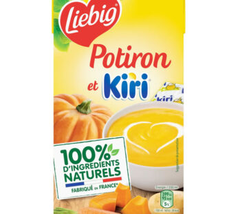 LIEBIG – Soupe de potirons et fromage Kiri 1 L