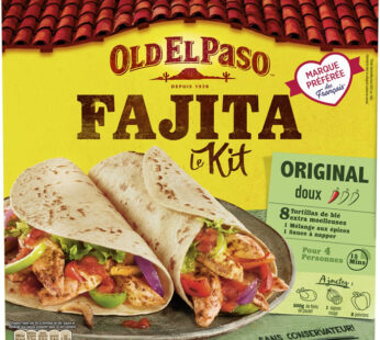 OLD EL PASO – Kit fajitas doux Original 500g