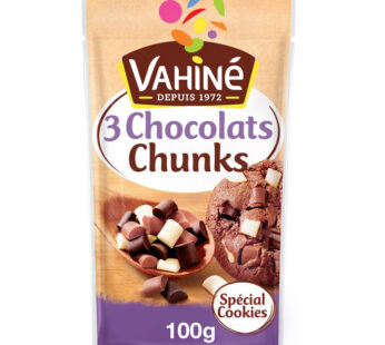 VAHINE – Pépites chuncks 3 chocolats 100 g