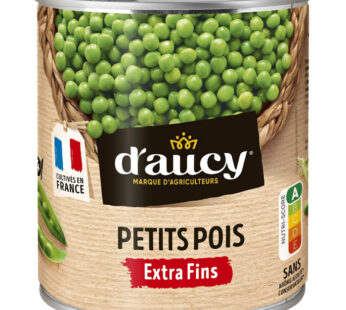 D&rsquo;AUCY – Petits pois extra-fins 560 g