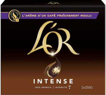 L’OR Café moulu intense N°7 2x250g