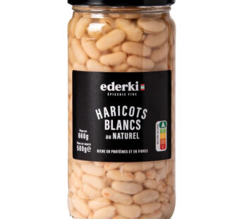 EDERKI – Haricots blancs Grand Format 660g