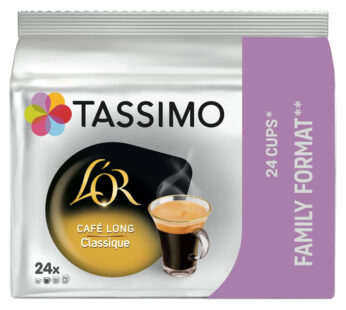 TASSIMO L&rsquo;Or – Dosettes de café allongé (24 dosettes)