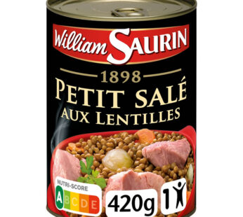 WILLIAM SAURIN – Petit salé aux lentilles 420 g