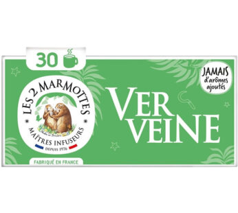 LES 2 MARMOTTES Infusion de verveine bio (30 sachets, 46g)