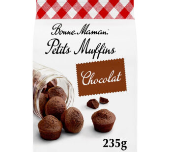 BONNE MAMAN – Petit muffins au chocolat 235g