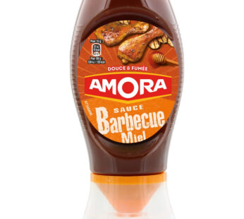 AMORA – Sauce barbecue au miel – 282g