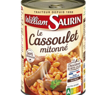 WILLIAM SAURIN – Cassoulet mitonné 420 g