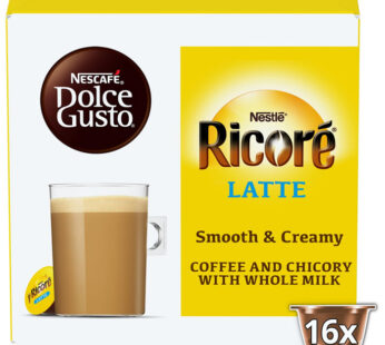 NESCAFE Dolce Gusto – Capsules Ricoré au lait (16 capsules)