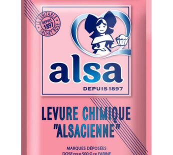 ALSA – Levure chimique 8 x 11 g