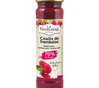 LA PATELIERE – Coulis de framboise 165 g