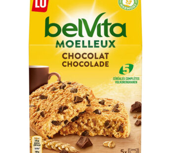 BELVITA – Biscuits moelleux aux pépites de chocolat 250g