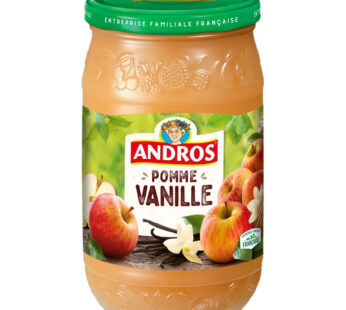ANDROS – Dessert pomme et vanille 750 g