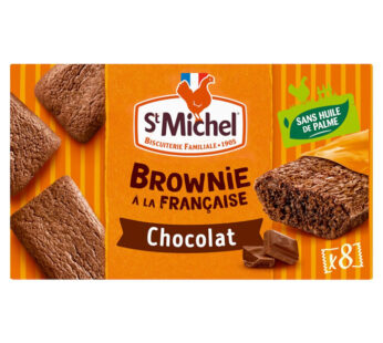 ST MICHEL Mini brownies au chocolat au lait