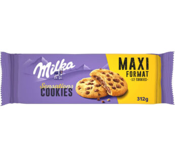 MILKA Cookies Sensations – Cookies aux pépites de chocolat fourrés 312g