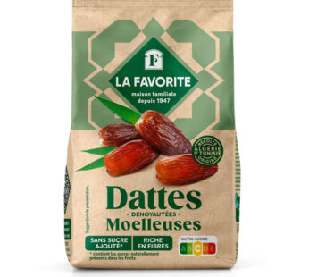 LA FAVORITE – Dattes moelleuses sans sucres ajoutés 250 g