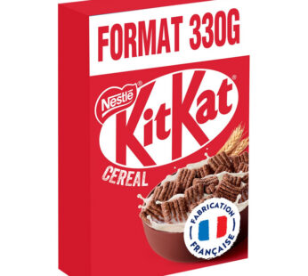 NESTLE Kit Kat – Céréales au chocolat 330 g