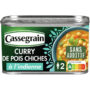 CASSEGRAIN Curry de pois chiches à l'indienne