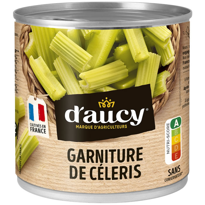 D'AUCY - Garniture de céleris 250 g