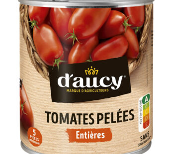 D&rsquo;AUCY – Tomates pelées chair ferme 476g