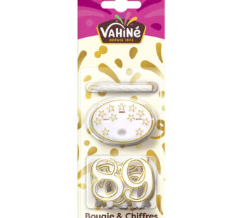 VAHINE – Bougie et lot de 10 chiffres 1 lot
