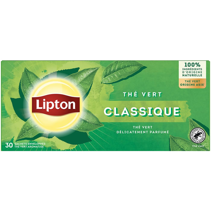 LIPTON Thé vert classique (39g)