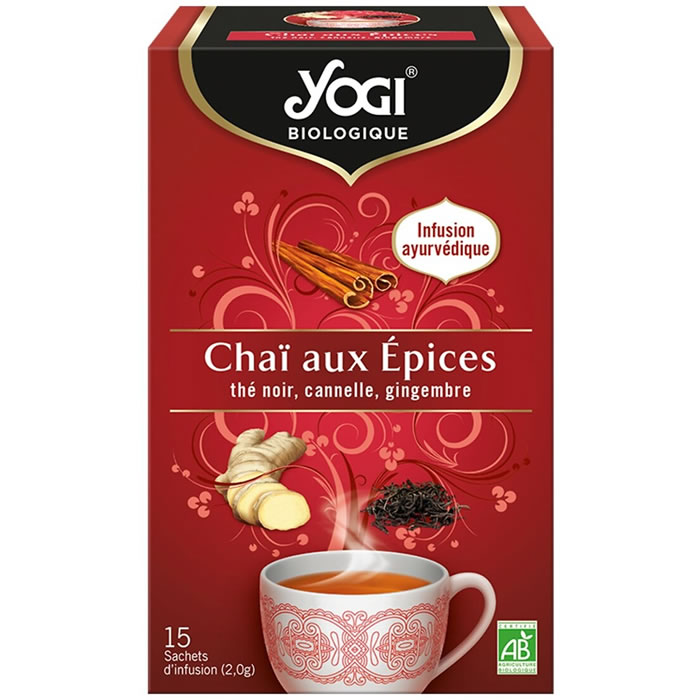 YOGI Infusion chaï aux épices bio (30g)