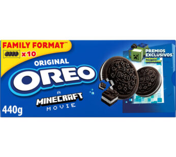 OREO – Biscuits cacaotés fourrés à la vanille 440g
