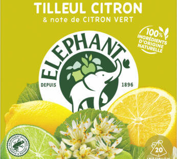 ELEPHANT Infusion tilleul citron (28g)