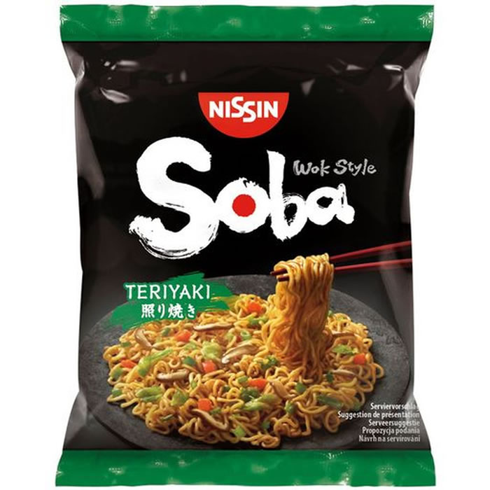 NISSIN Soba Nouilles soba teriyaki