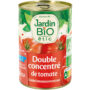 JARDIN BIO - Double concentré de tomates bio - 140g