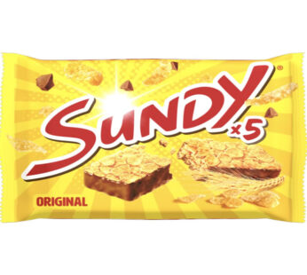 SUNDY – Barres céréalières au chocolat et pétales de maïs 5 x 36 g