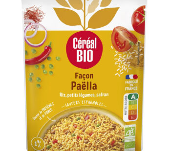 CEREAL BIO – Riz façon paëlla micro-ondes bio 220g