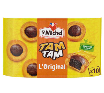 ST MICHEL Tam Tam – Gâteaux moelleux fourrés au chocolat noir 275g