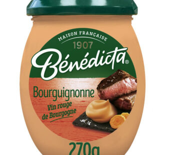 BENEDICTA – Sauce Bourguignonne – 270g