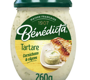 BENEDICTA – Sauce tartare – 260g