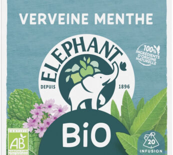 ELEPHANT Infusion verveine menthe bio (26g)
