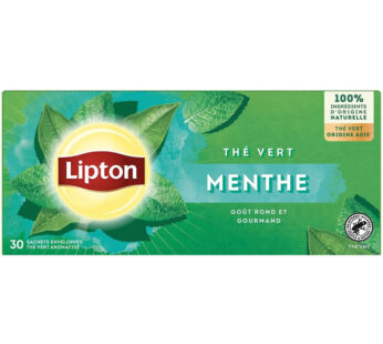 LIPTON Thé vert à la menthe (48g)