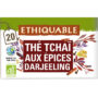 ETHIQUABLE Thé tchaï aux épices bio (36g)
