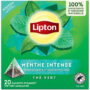 LIPTON Thé vert à la menthe intense (20 sachets, 32g)