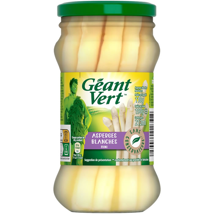 GEANT VERT - Asperges blanches mini 100 g