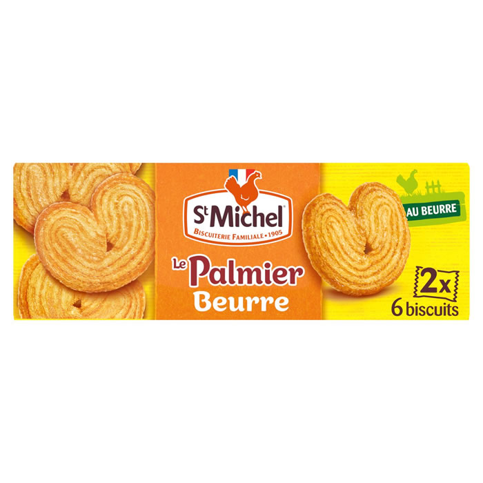 ST MICHEL Biscuits palmiers caramélisés