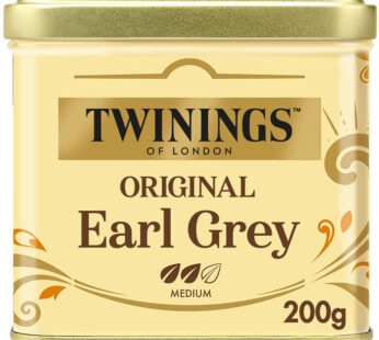 TWININGS Thé noir Earl grey (200g)