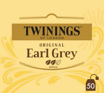 TWININGS Thé noir Earl Grey à la bergamote (100g)