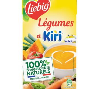 LIEBIG – Soupe de légumes et fromage Kiri 1L
