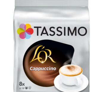 TASSIMO L&rsquo;Or – Dosettes de café cappuccino (8 dosettes)
