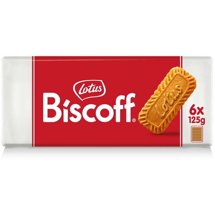 LOTUS Biscoff - Biscuits spéculoos Grand Format 750g