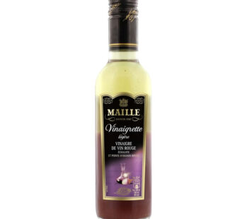 MAILLE – Vinaigrette au vinaigre de vin rouge, échalotes et oignons – 36 cl